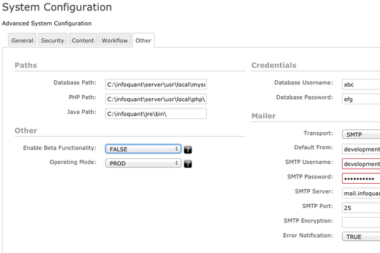 Enterprise-wide Administration